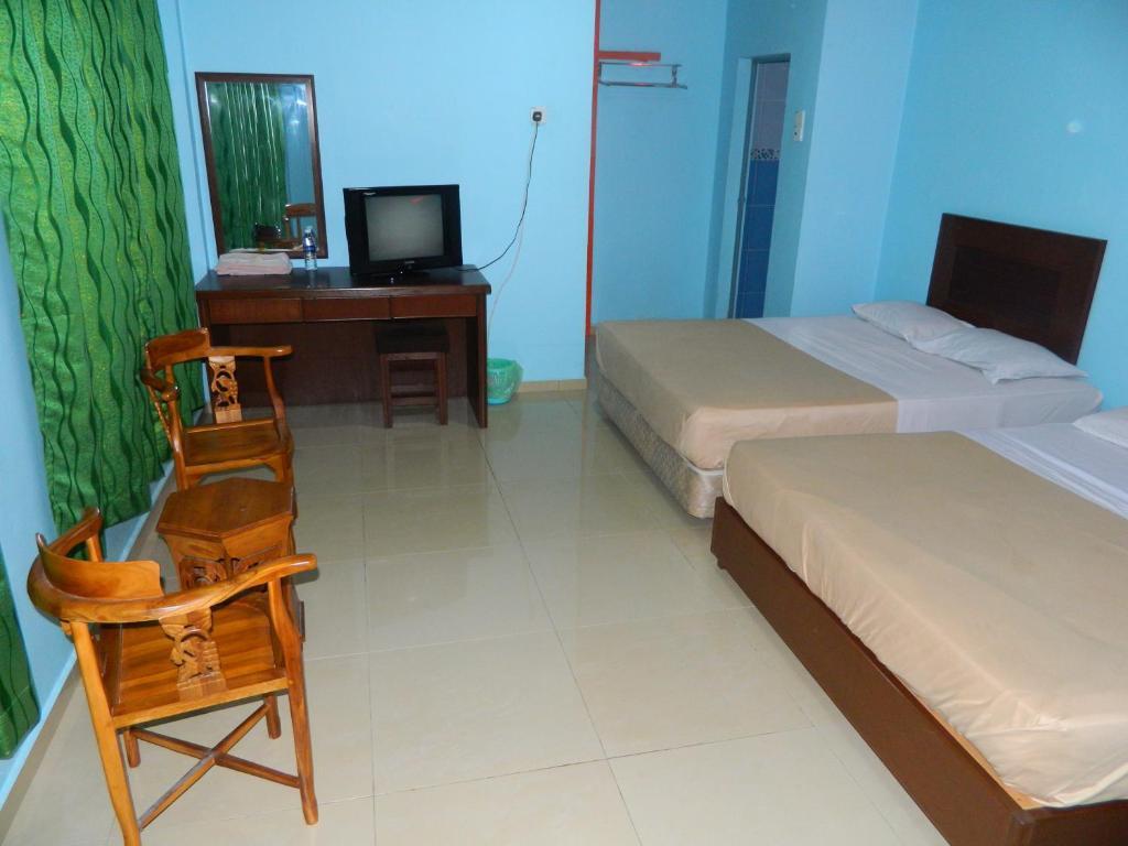River Side Hotel Mersing Oda fotoğraf