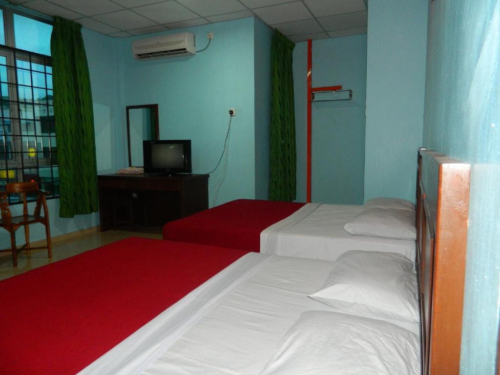 River Side Hotel Mersing Oda fotoğraf